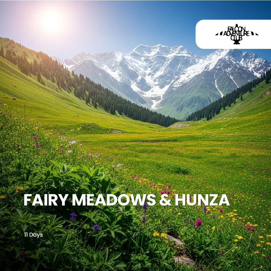11 Days Hunza Skardu Fairy Meadows (02 Person Private Tour)