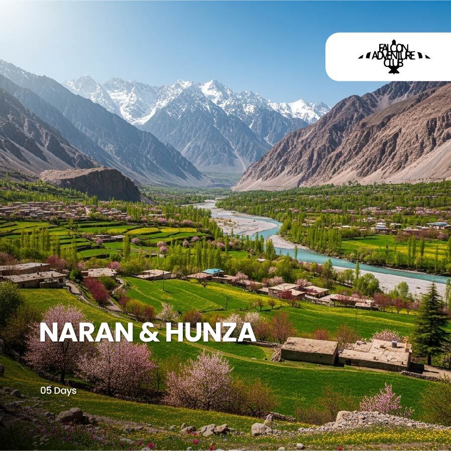 05 Days Naran and Hunza (02 Person Private Tour)