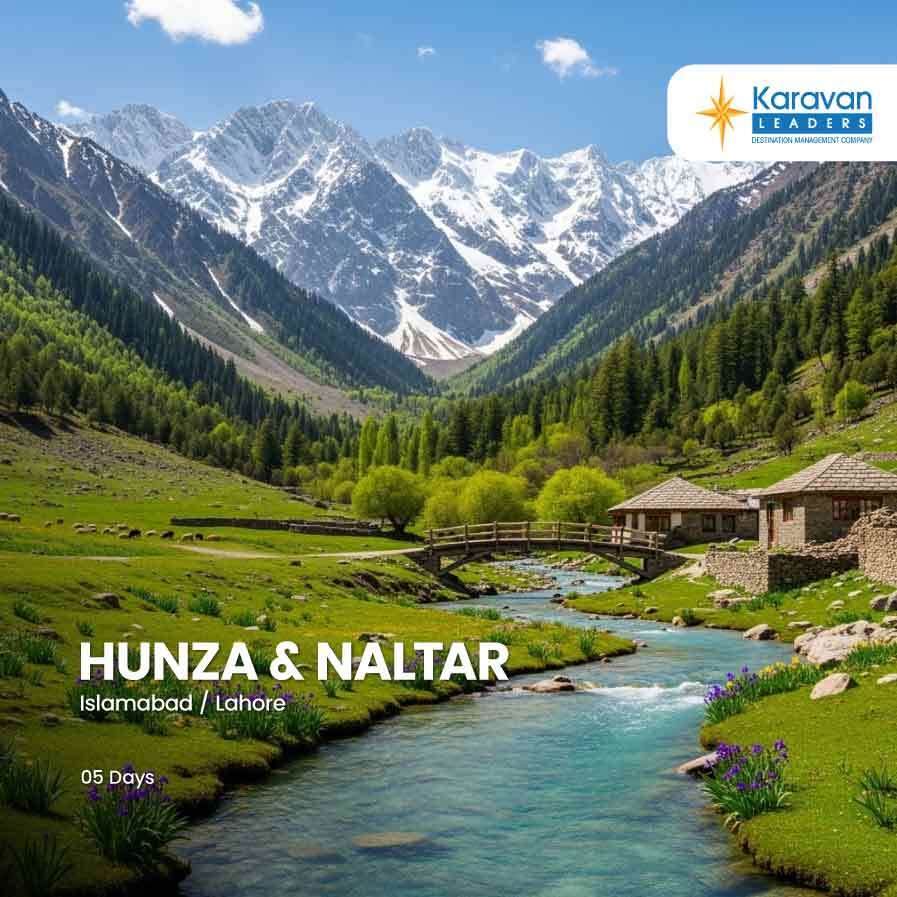 05 Days Tour Hunza & Naltar Valley 2 Person (By Air)