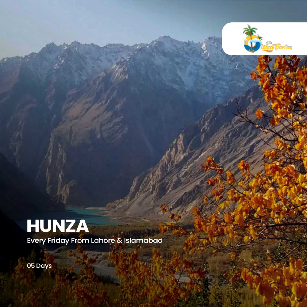 05 Days Tour to Beautiful Naran Hunza Valley, Attabad Lake and  Khunjerab Pass