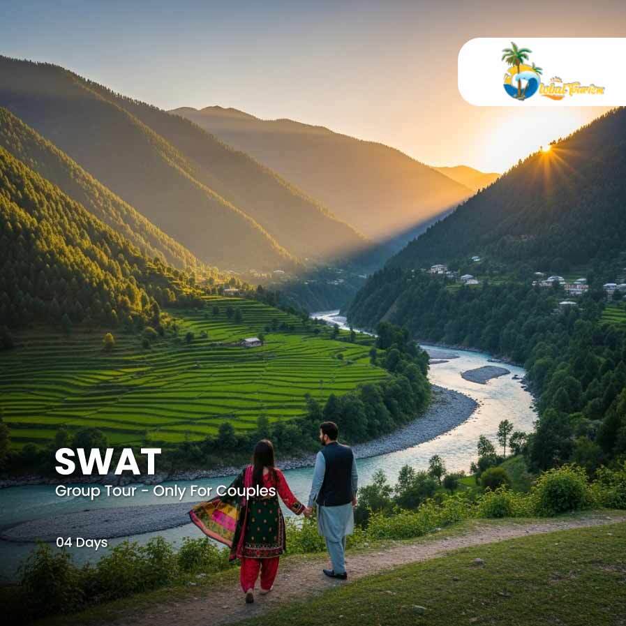 04 Days Swat Group Tour Only For Couples Honeymoon Special - Deluxe Package