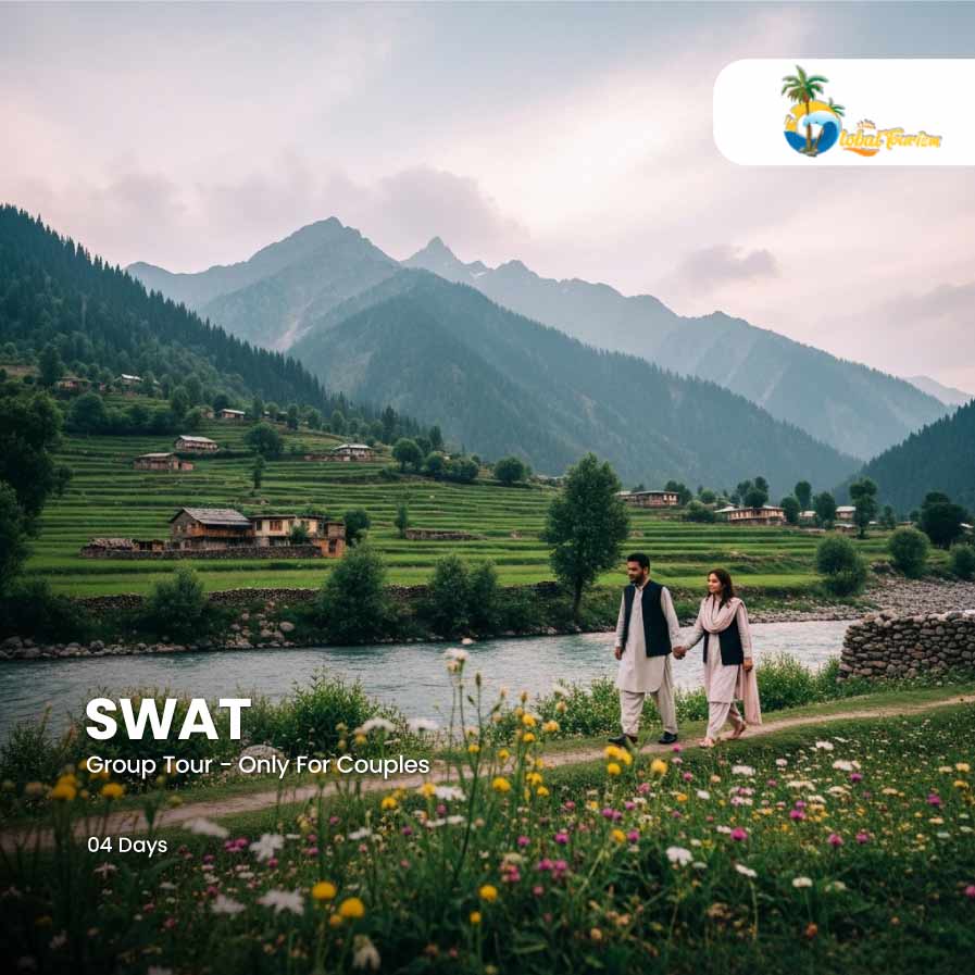 04 Days Swat Group Tour Only For Couples Honeymoon Special - Executive Package